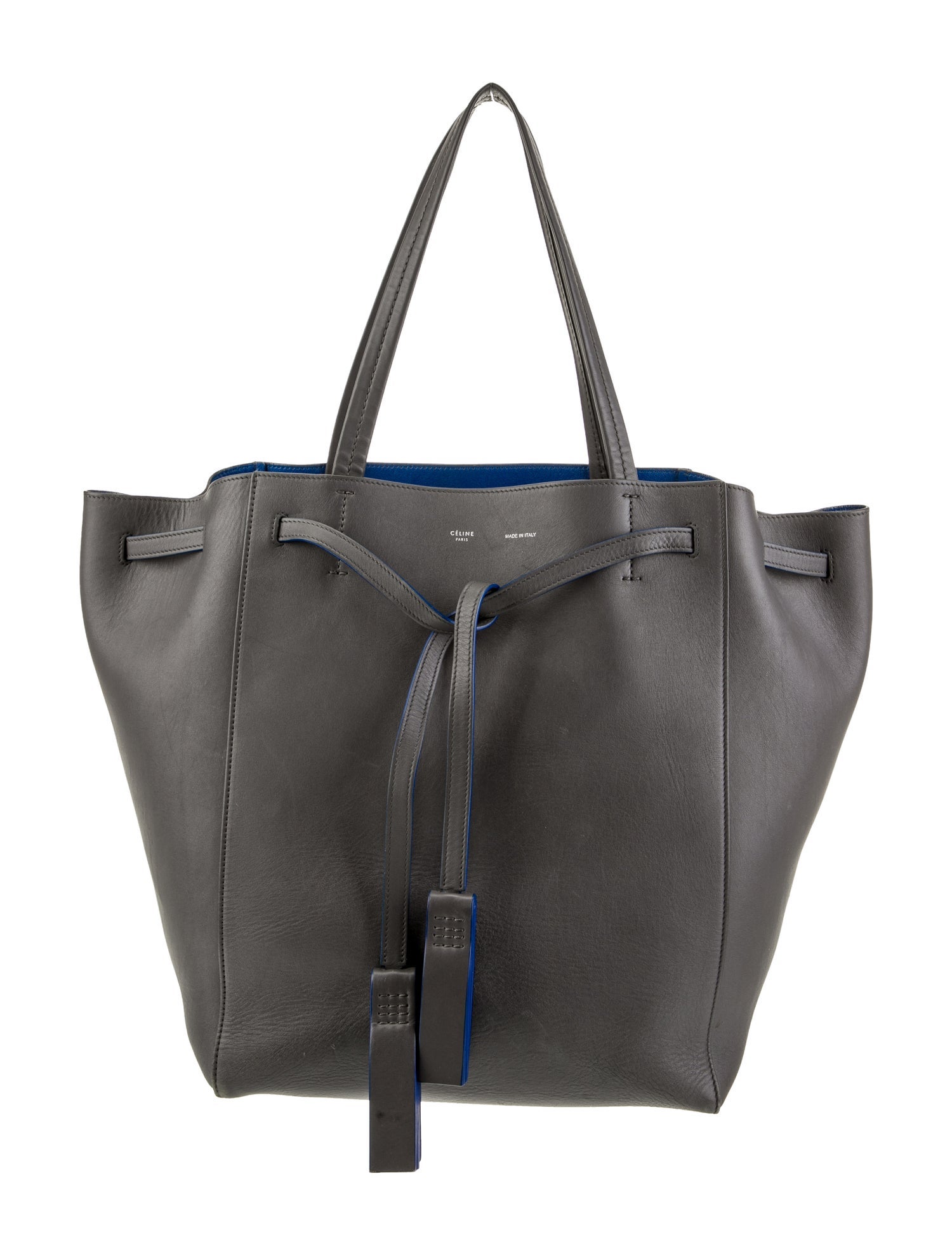 Celine Leather Cabas Phantom Medium