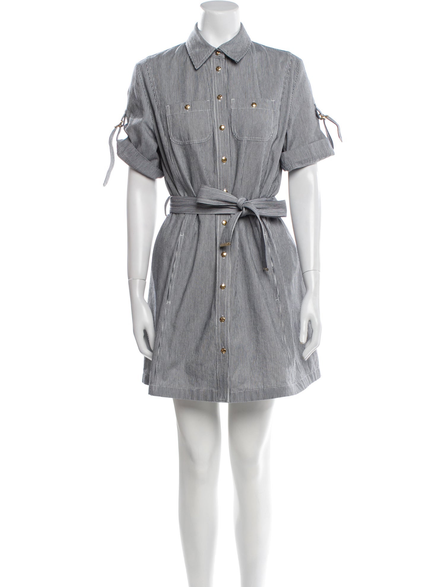 Celine Striped Mini Dress