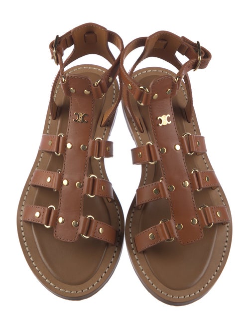 Celine Leather Gladiator Sandals