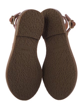 Celine Leather Gladiator Sandals