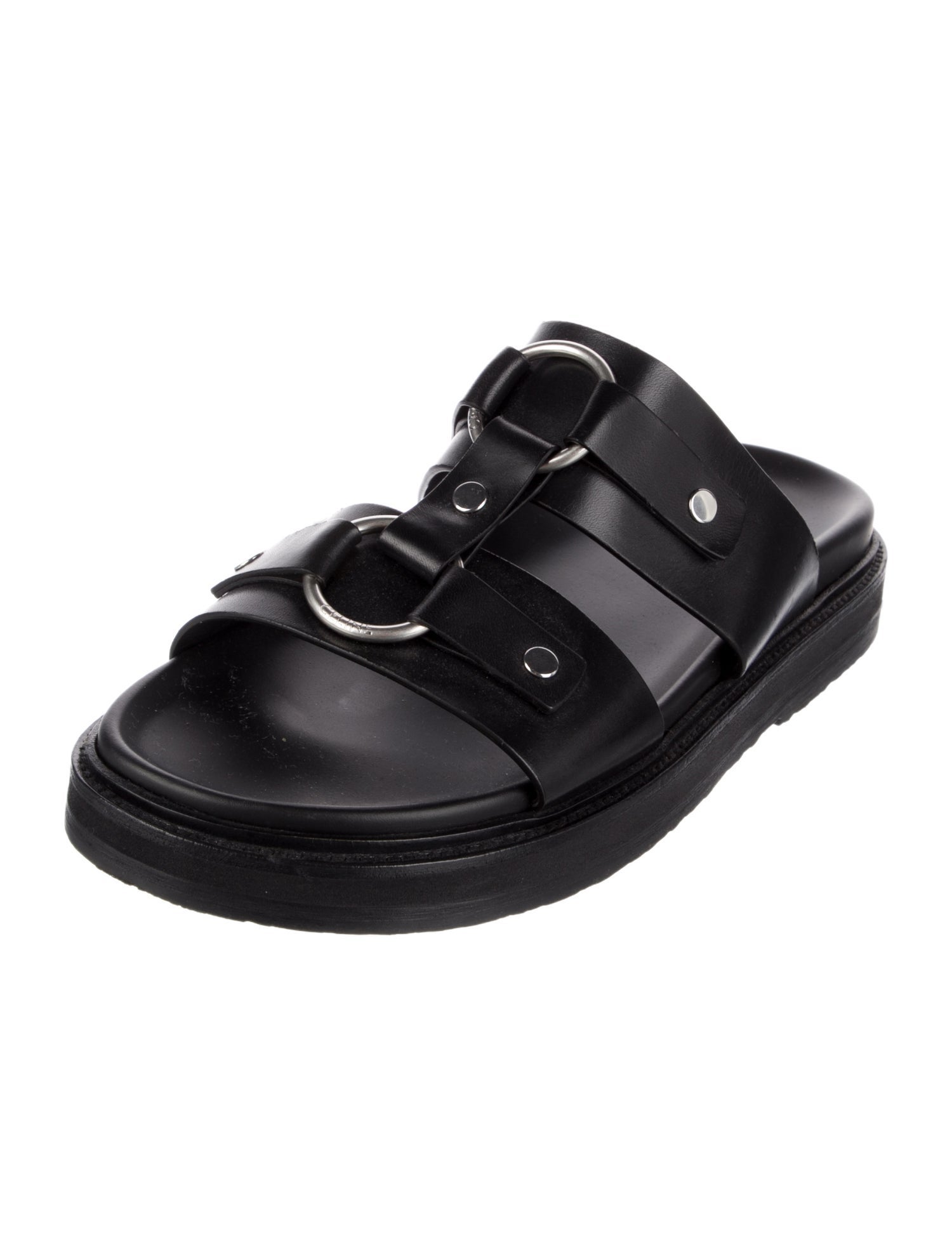 Celine Leather Slides