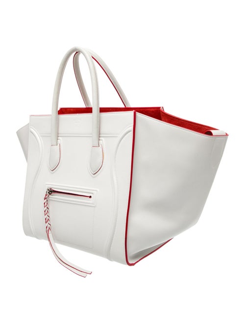 Celine Leather Luggage Phantom Medium