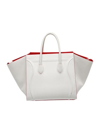 Celine Leather Luggage Phantom Medium