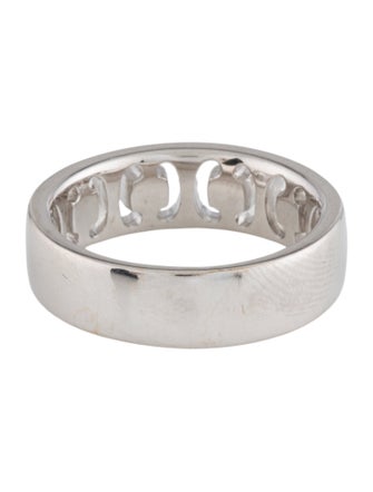 Celine 18K Diamond Triomphe Band