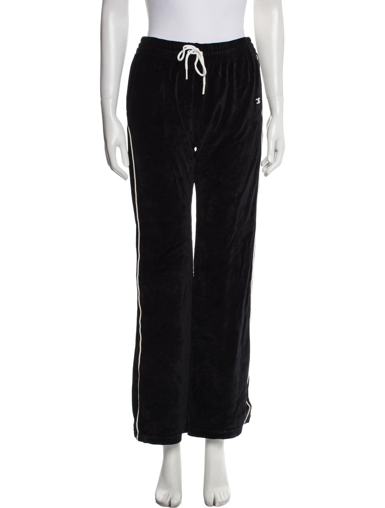 Celine Chain-Link Accents Sweatpants