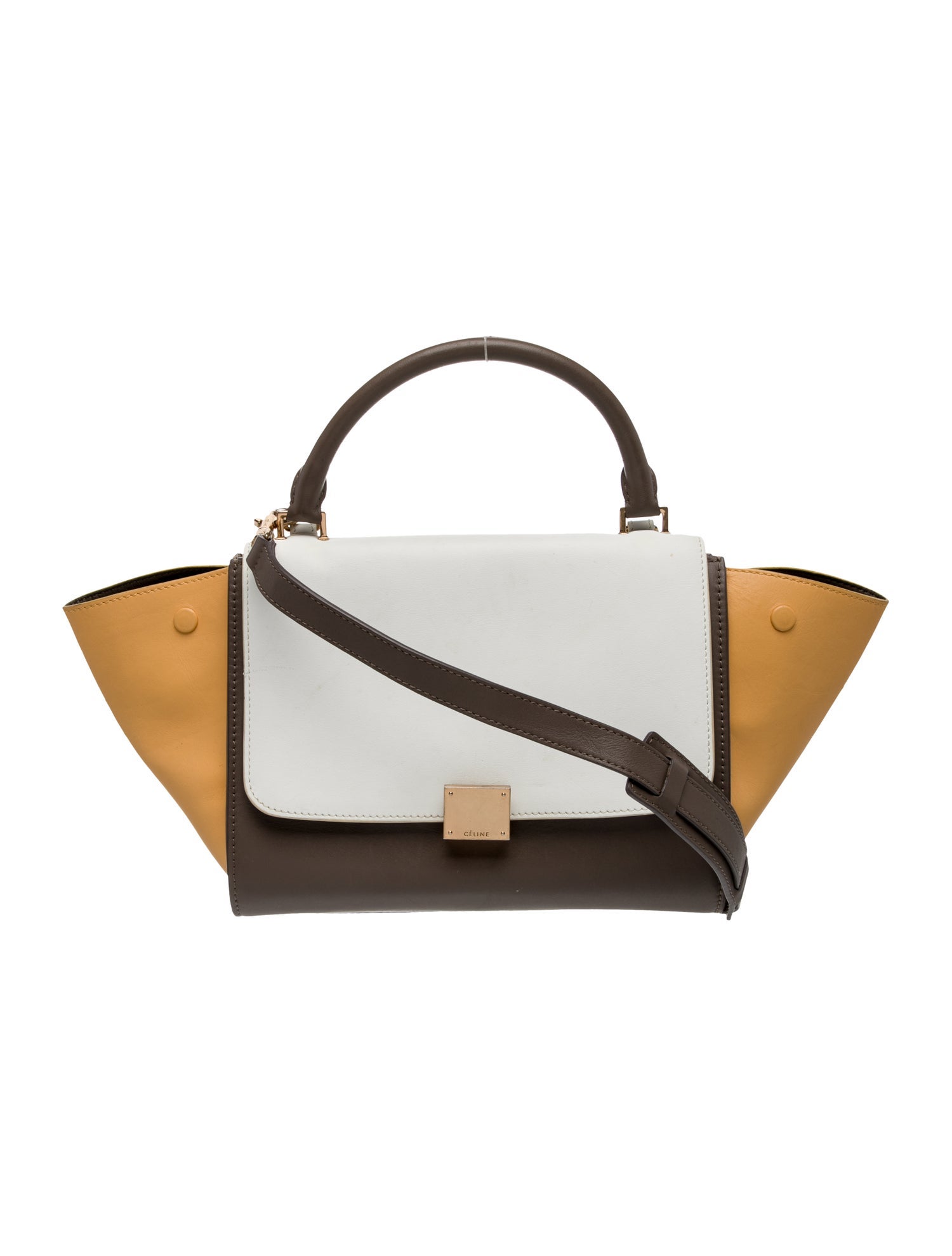 Celine Leather Trapeze Small