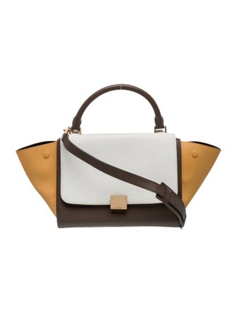 Celine Leather Trapeze Small