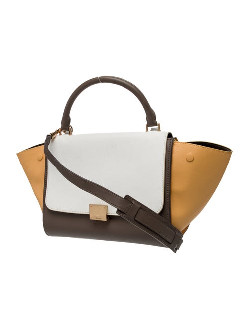 Celine Leather Trapeze Small