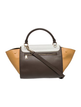 Celine Leather Trapeze Small