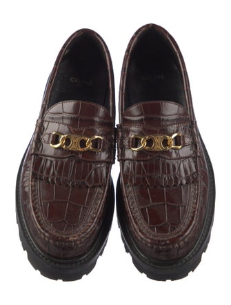 Celine Leather Loafers