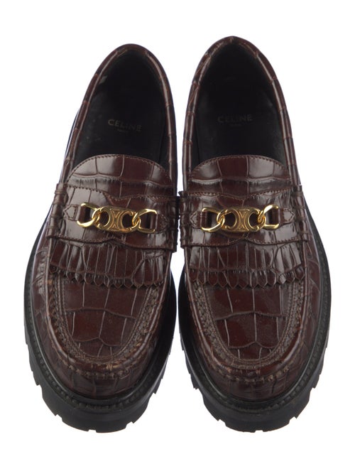 Celine Leather Loafers