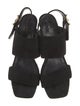 Celine Suede Slingback Sandals
