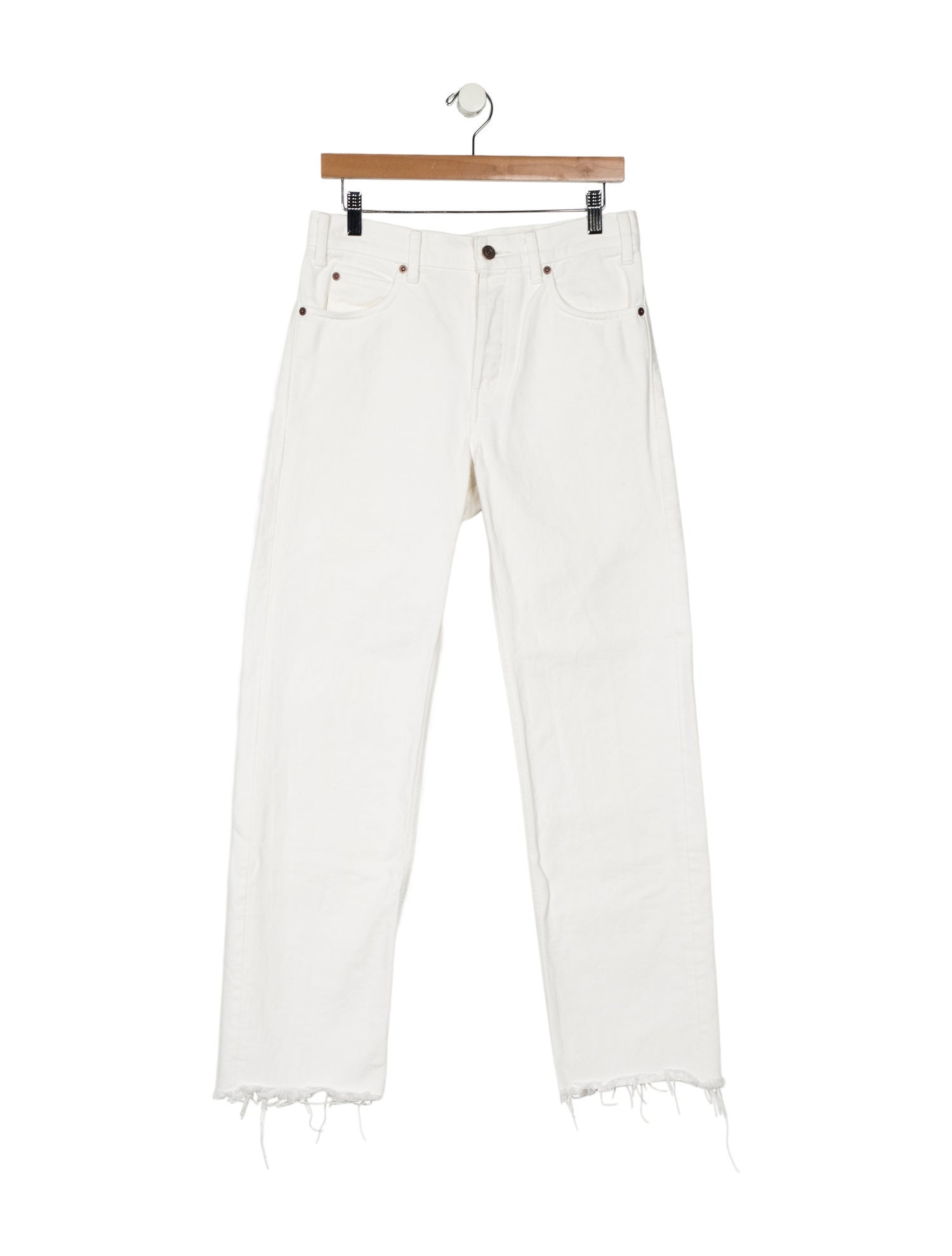 Celine Mid-Rise Straight Leg Jeans