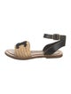 Celine Lympia Leather Espadrilles