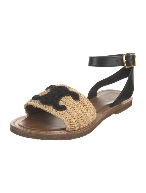 Celine Lympia Leather Espadrilles
