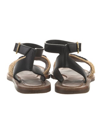 Celine Lympia Leather Espadrilles