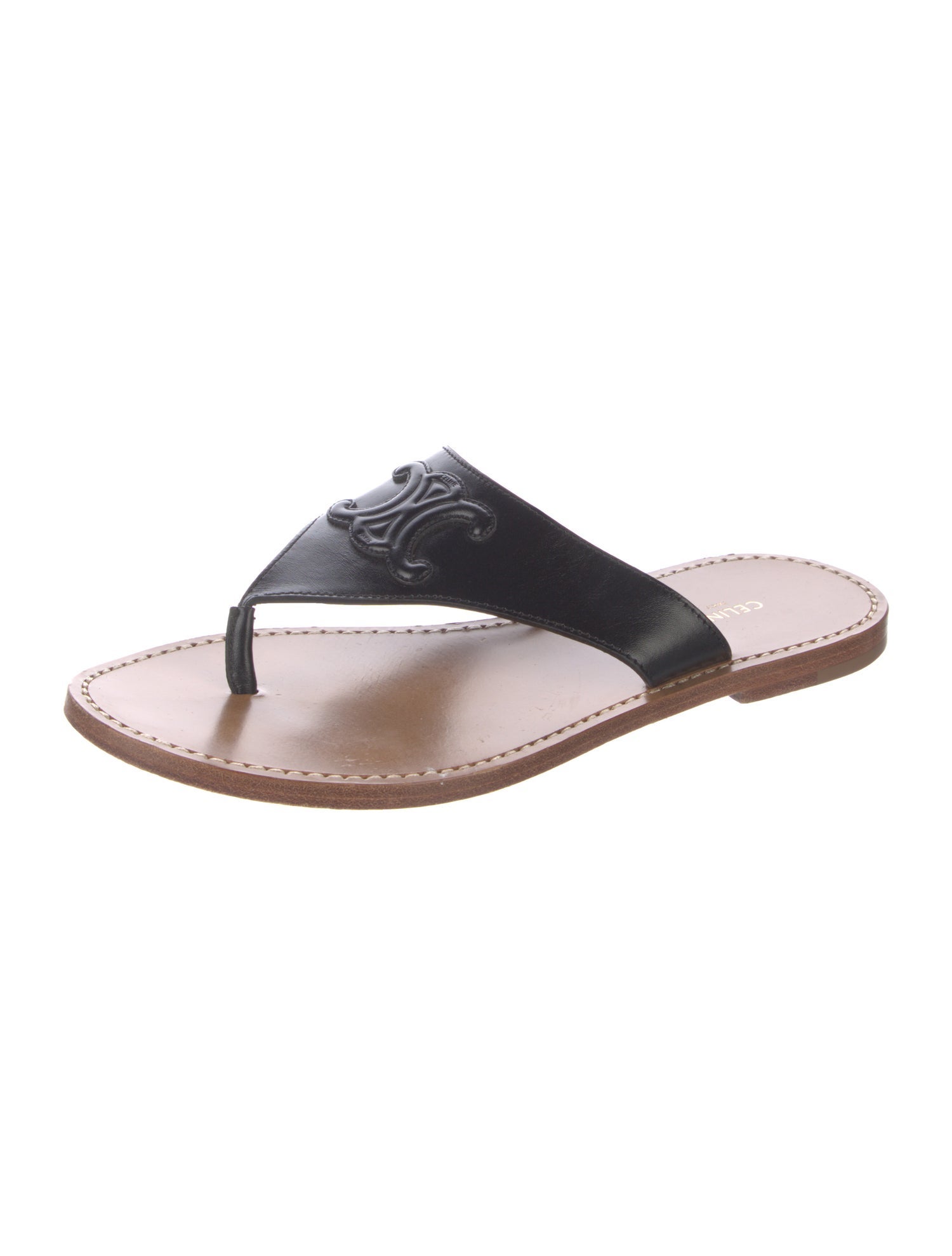 Celine Leather Slides