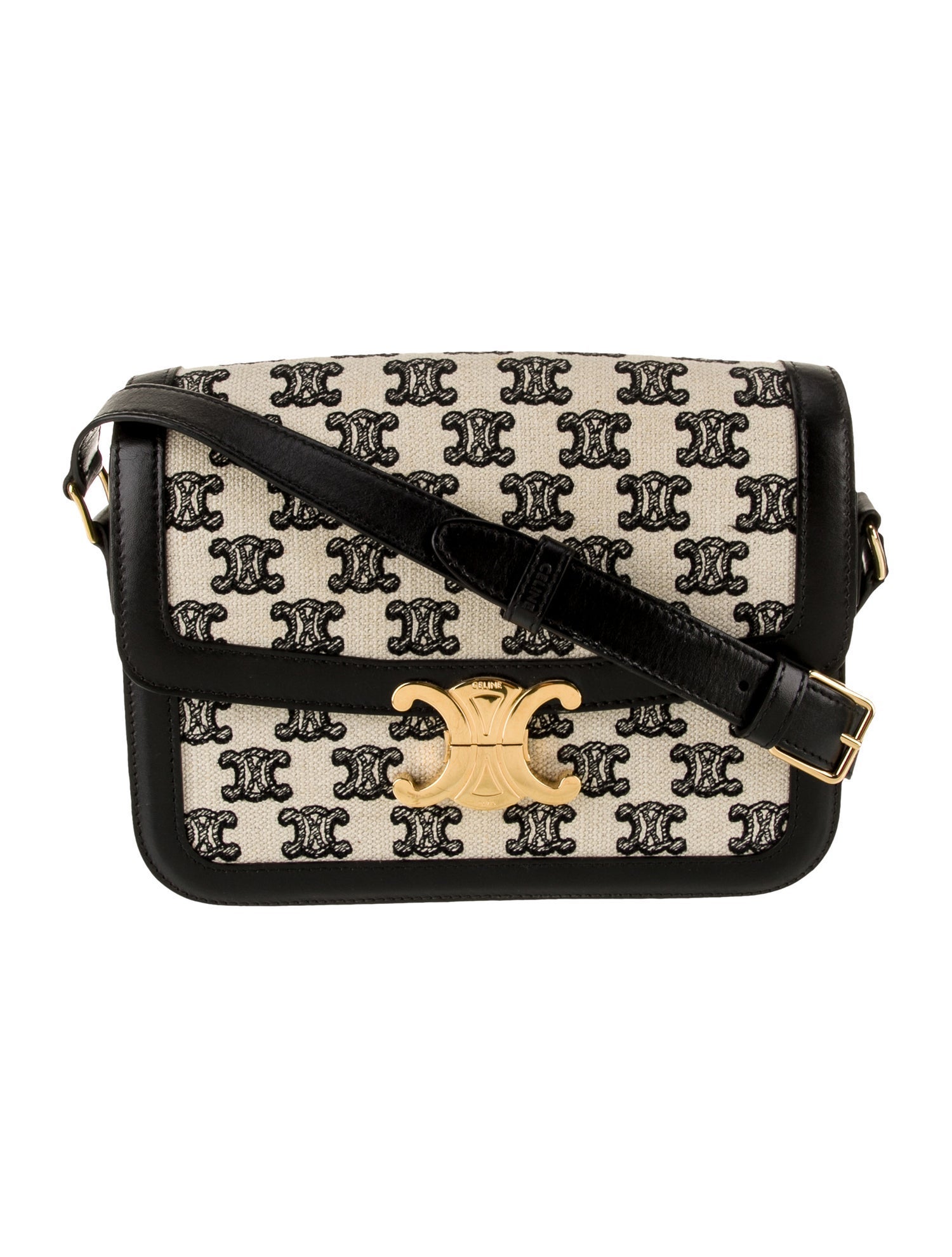 Celine Canvas Triomphe