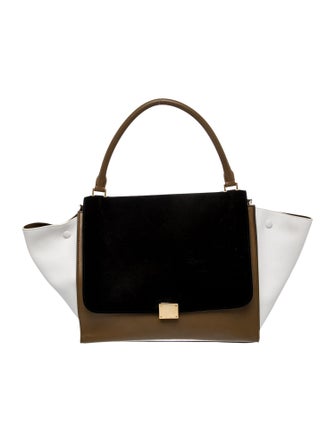 Celine Leather Trapeze Large