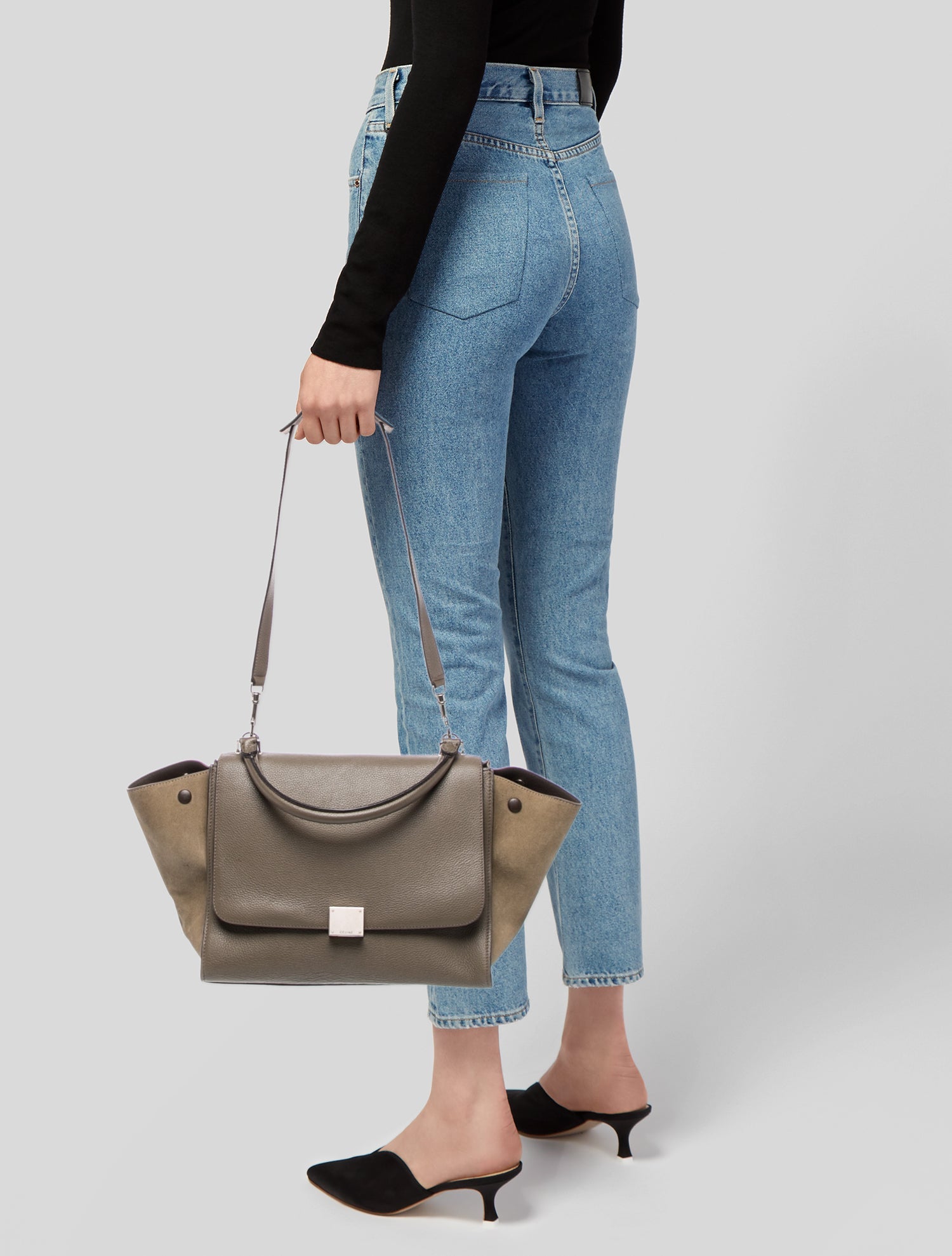 Celine Leather Trapeze Medium