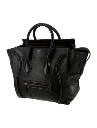 Celine Leather Luggage Mini