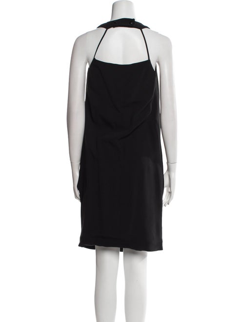 Celine Cowl Neck Knee-Length Dress