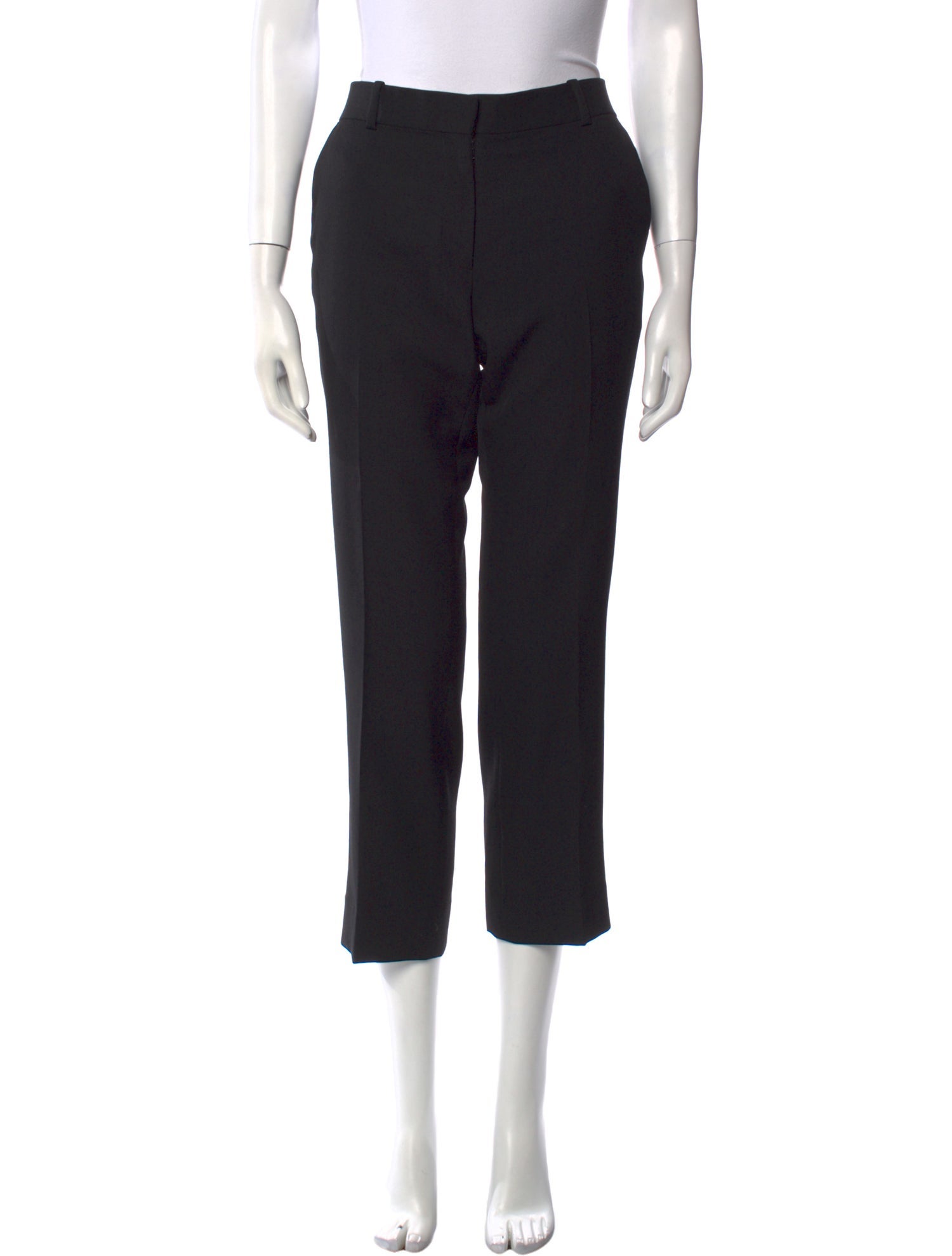 Celine Silk Straight Leg Pants