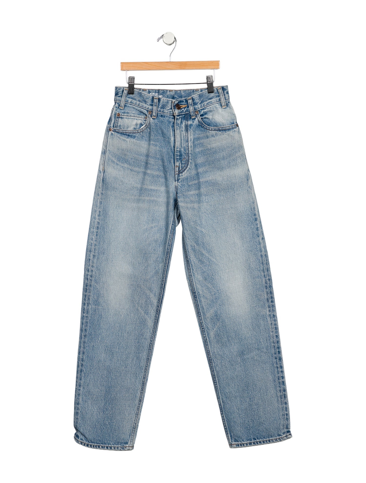 Celine High-Rise Straight Leg Jeans