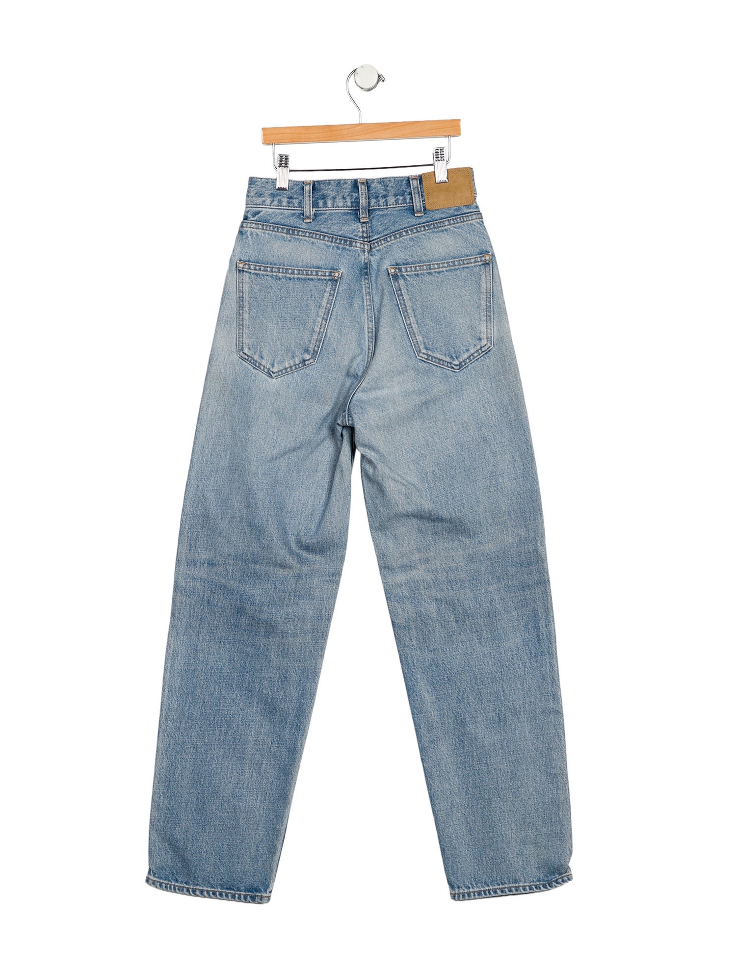 Celine High-Rise Straight Leg Jeans