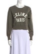 Celine Graphic Print Crew Neck Sweatshirt