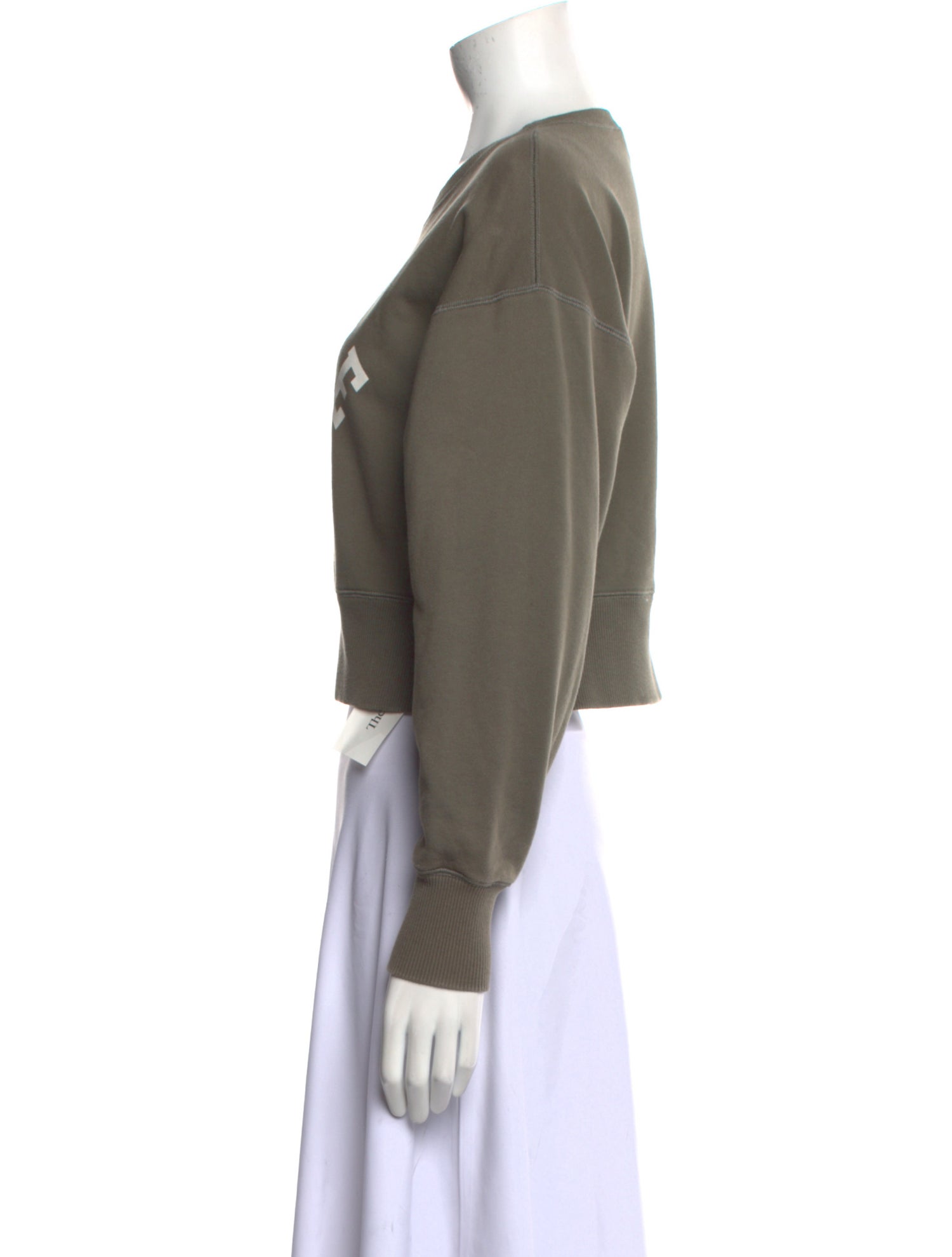 Celine Graphic Print Crew Neck Sweatshirt