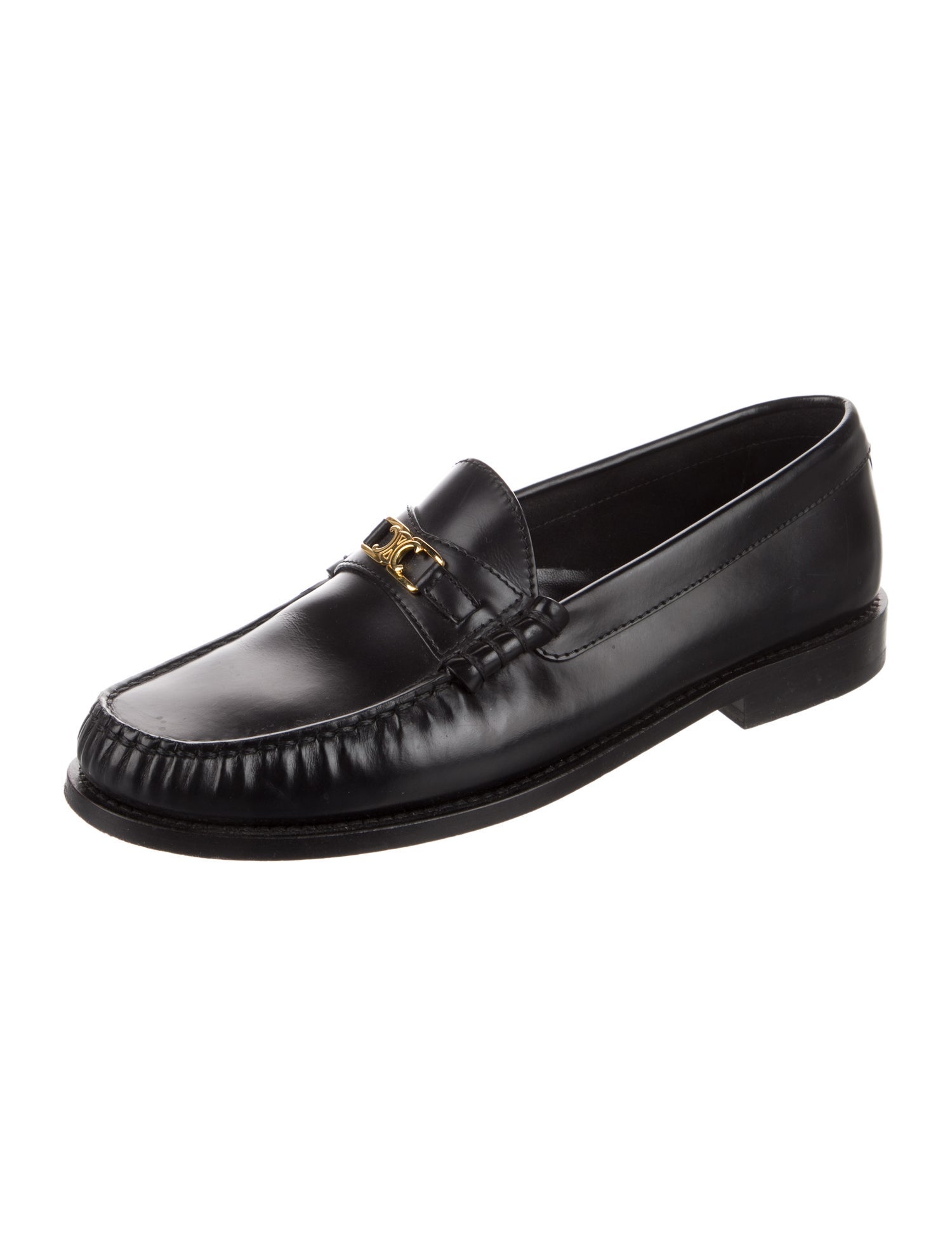 Celine Leather Loafers