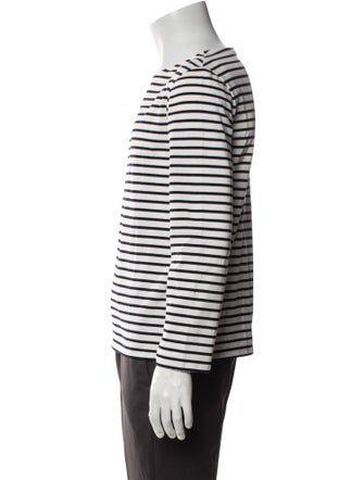 Celine Striped Crew Neck T-Shirt
