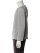 Celine Striped Crew Neck T-Shirt