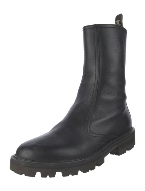Celine Leather Chelsea Boots