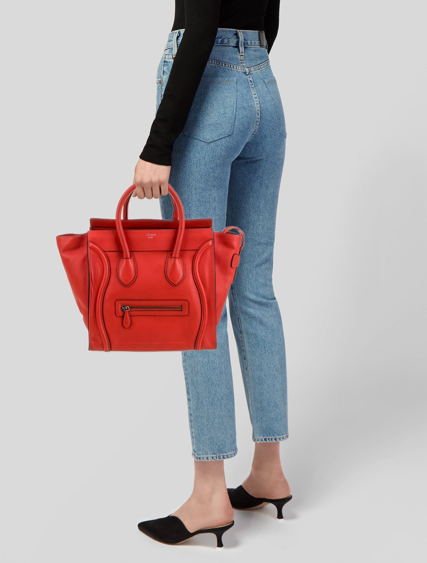 Celine Leather Luggage