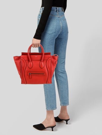 Celine Leather Luggage