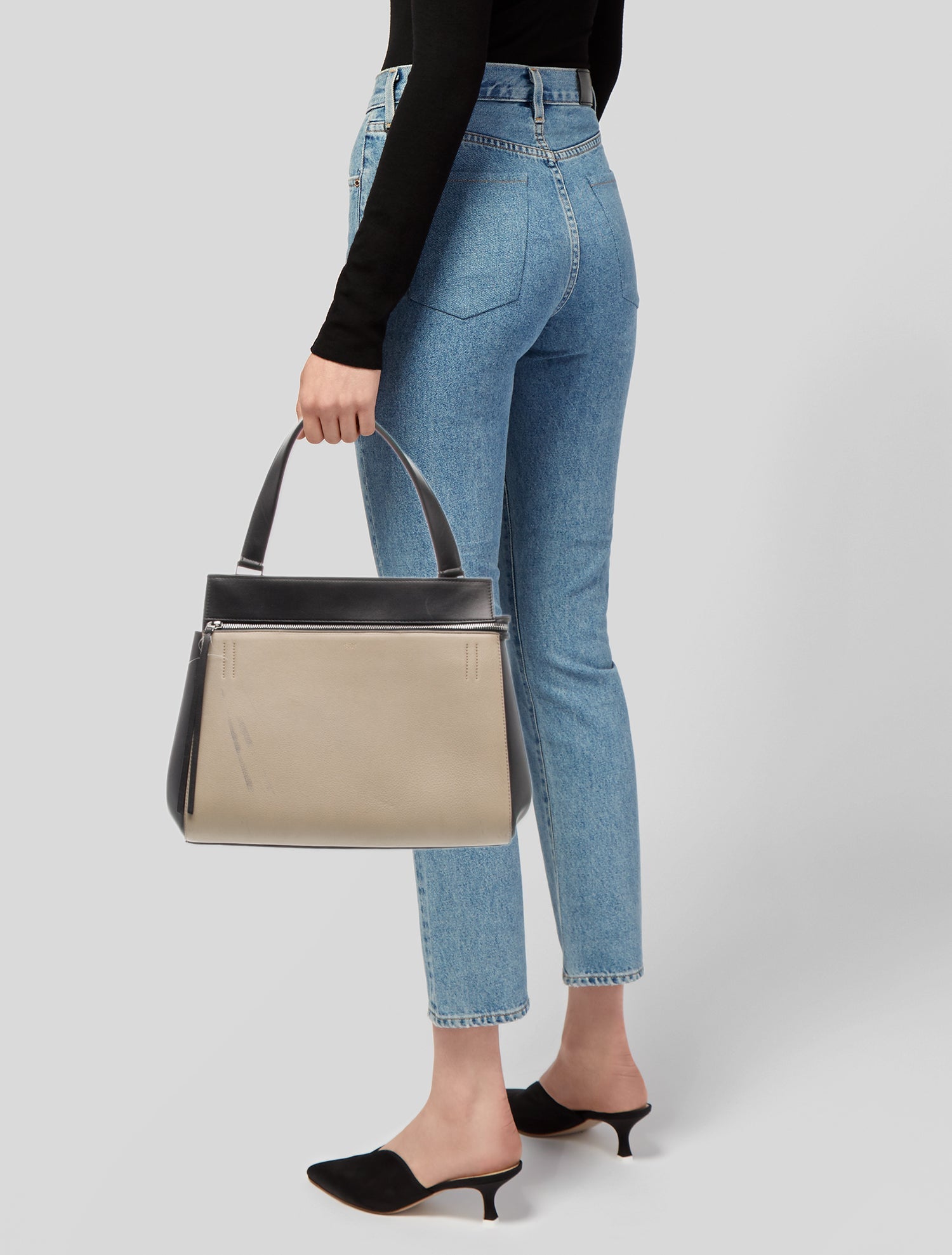 Celine Leather Edge Medium