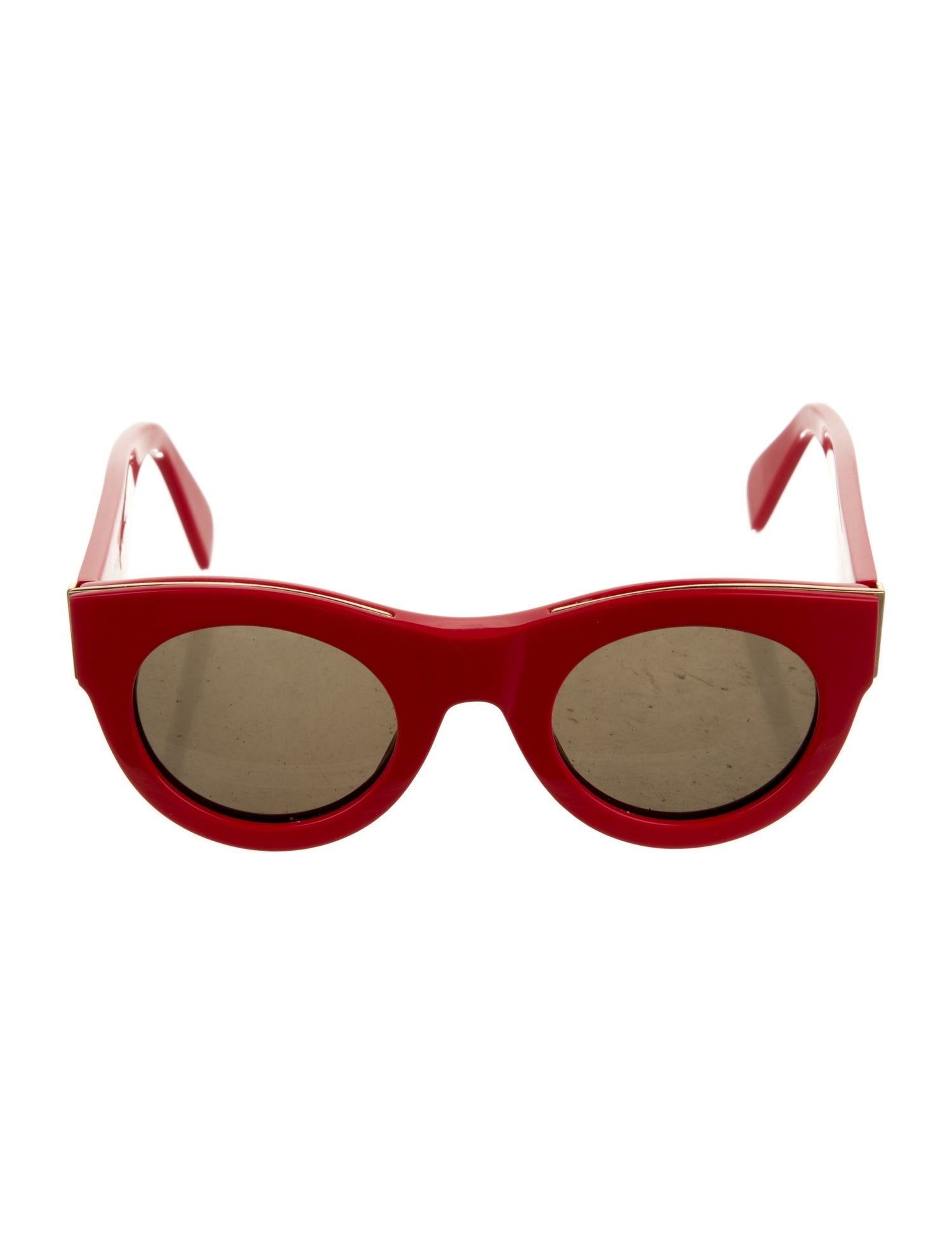 Celine Cat-Eye Mirrored Sunglasses