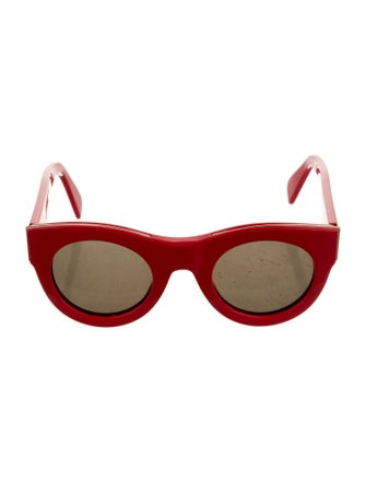 Celine Cat-Eye Mirrored Sunglasses
