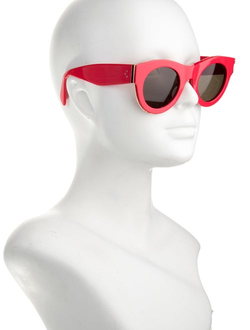 Celine Cat-Eye Mirrored Sunglasses