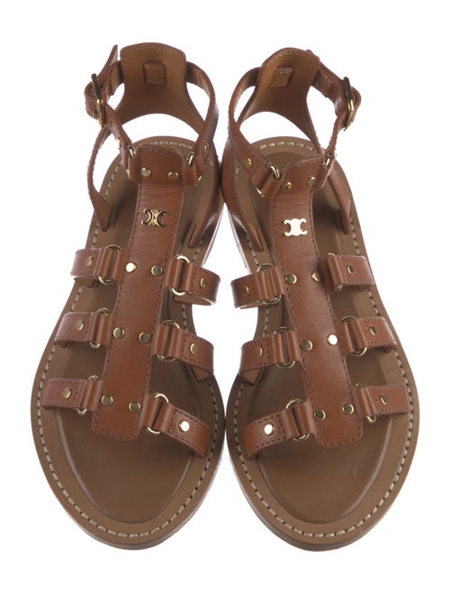 Celine Leather Gladiator Sandals