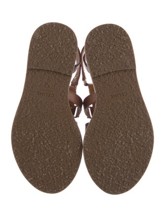 Celine Leather Gladiator Sandals