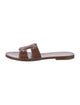 Celine Triomphe Leather Slides
