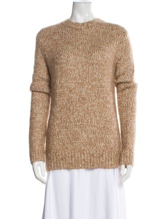 Celine Alpaca Crew Neck Sweater