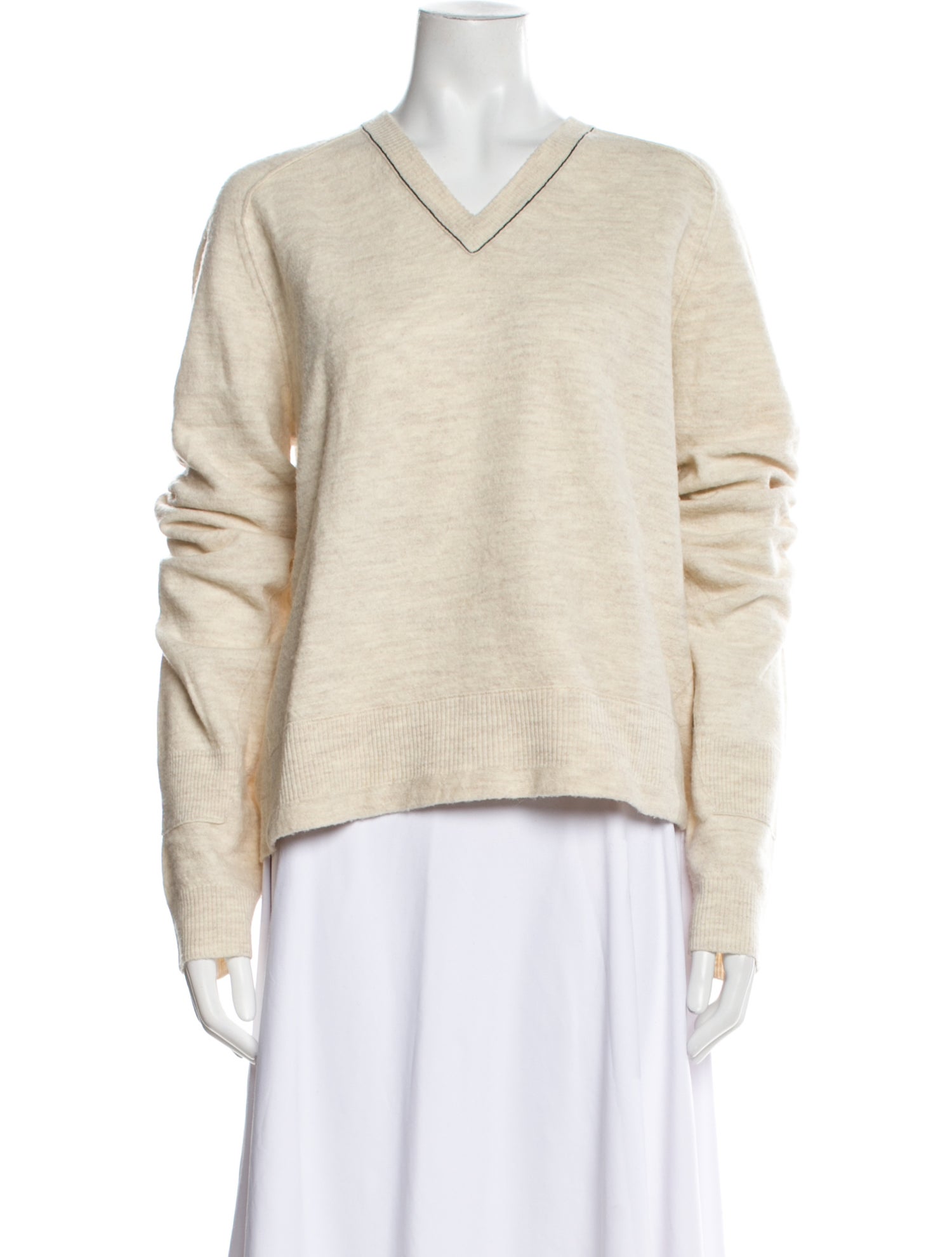 Celine Wool V-Neck Sweater