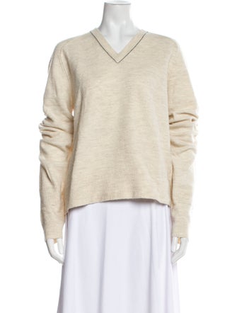 Celine Wool V-Neck Sweater