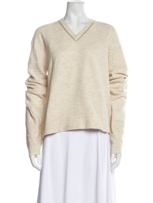 Celine Wool V-Neck Sweater