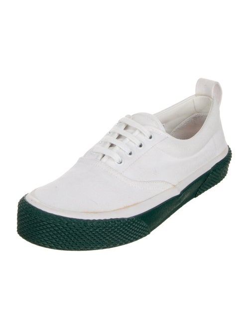 Celine Canvas Colorblock Pattern Sneakers