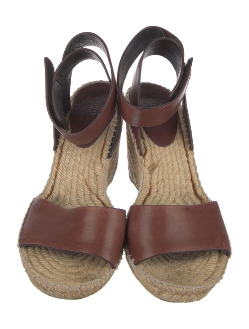Celine Leather Espadrilles
